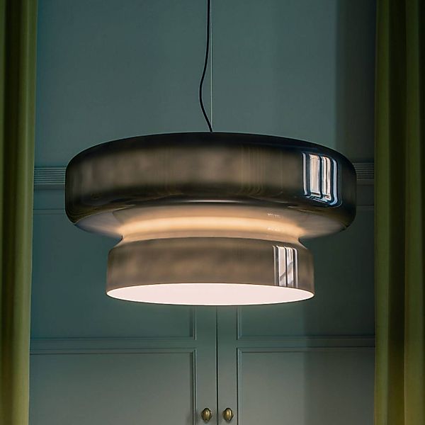 MARSET LED-Hängeleuchte Bohemia, Triac, rauchgrau günstig online kaufen