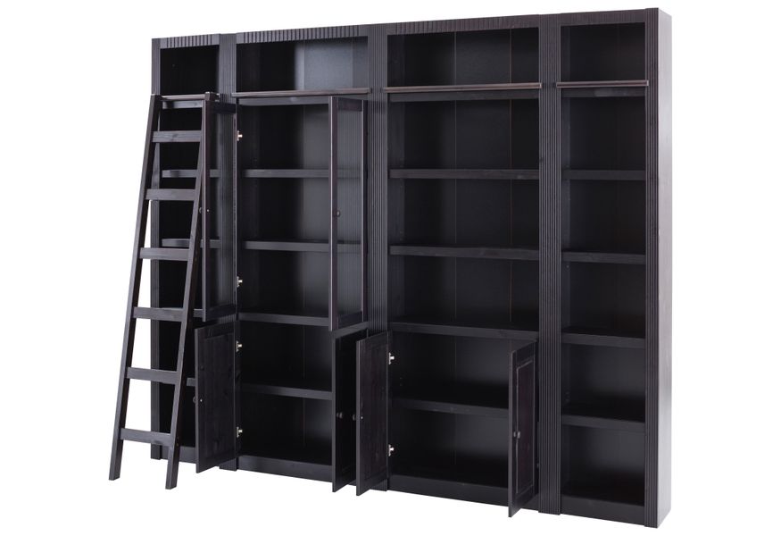 Home affaire Bücherwand "Bergen" aus massivem schönen Kiefernholz, Breite 2 günstig online kaufen