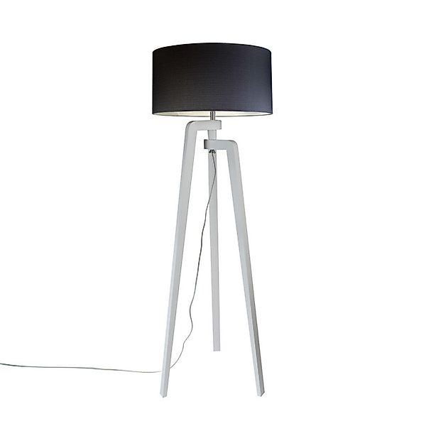 Qazqa Stehlampe Puros, ohne Leuchtmittel, E27, günstig online kaufen