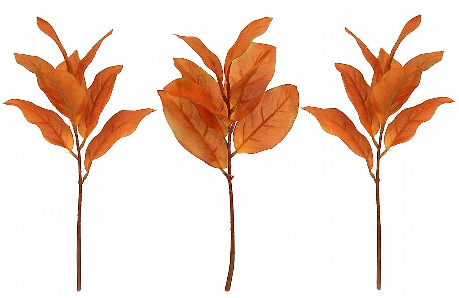 I.GE.A. Kunstblume "Künstlicher Herbstlaub-Busch", Kunstpflanze Sträuße Bou günstig online kaufen