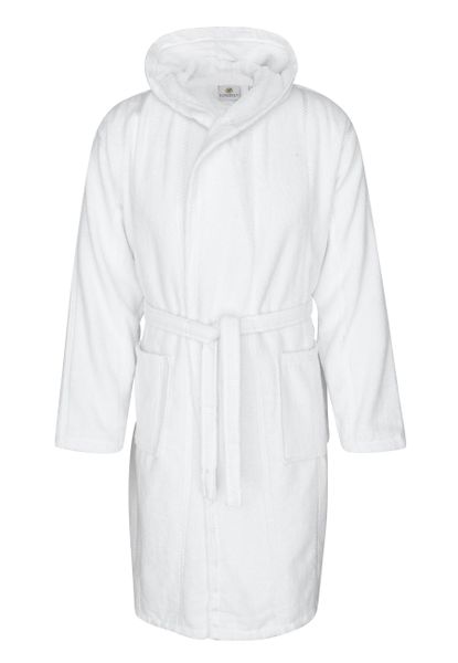 Just2little Bademantel Baumwoll-langarm Bademantel mit Kapuze günstig online kaufen