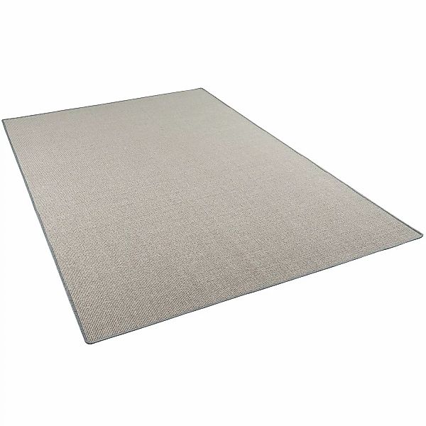 Snapstyle Sisal Natur Teppich Klassisch Grau  100x300 cm günstig online kaufen