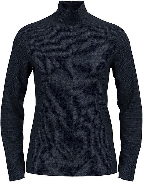 Odlo Langarmshirt ROY dark sapphire - black - stripe günstig online kaufen