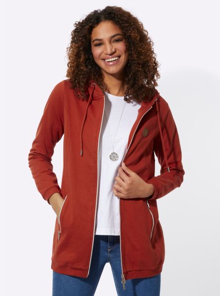 Casual Looks Shirtjacke "Sweatjacke" 1 Stk. tlg. günstig online kaufen