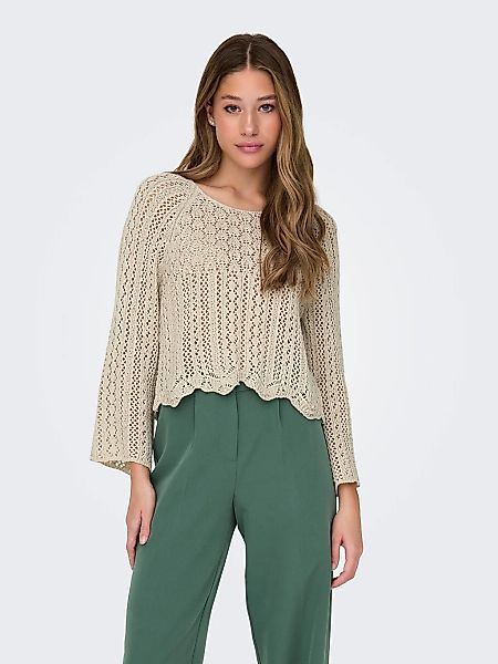 ONLY Strickpullover Eleganter Strickpullover 3/4 Arm günstig online kaufen