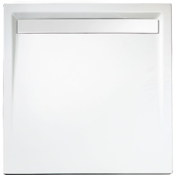 Schulte Duschwannen-Set ExpressPlus Extraflach Quadrat 90 cm x 90 cm Alpinw günstig online kaufen