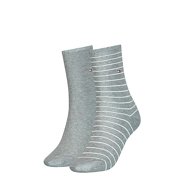 Tommy Hilfiger Socken "TH WOMEN SOCK 2P SMALL STRIPE" 2 Paar, 2 Stk. tlg. m günstig online kaufen
