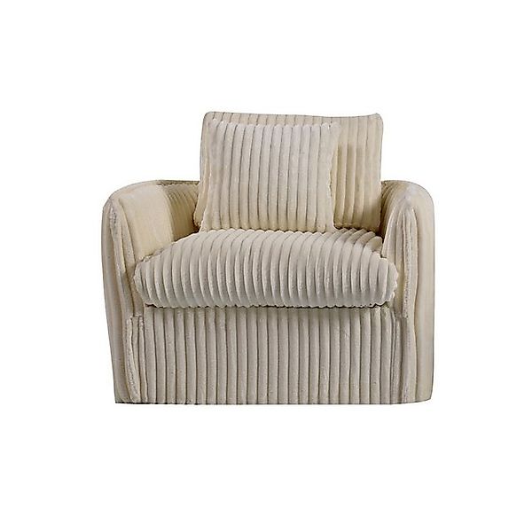 OKWISH Sofa Lazy-Sessel mit Kissen & abnehmbaren Flanellbezügen, Sitzsack, günstig online kaufen