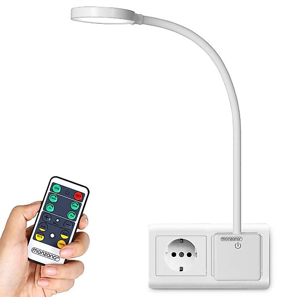 monzana Schreibtischlampe, Wandlicht Iys mit Fernbedienung, günstig online kaufen
