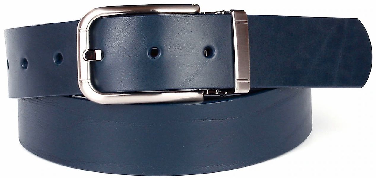 Anthoni Crown Ledergürtel 3,5 cm breiter Casual-Vollledergürtel günstig online kaufen