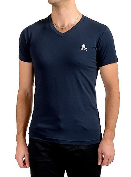 Philip Plein T-Shirt Herren V-Neck Retro Slim fit in bedruckter PP Geschenk günstig online kaufen