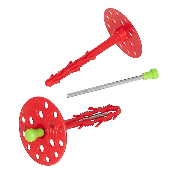 Protektor Dämmstoffdübel 500 Stück Ø8x100mm mit Stahlnagel für WDVS günstig online kaufen