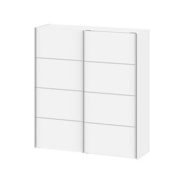 ebuy24 Kleiderschrank Veto Kleiderschrank 2 Türen breite 182 cm, weiss. günstig online kaufen