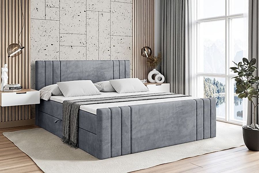 ALTDECOR Boxbett IDRIKO-Z (Multipocket-Matratze H4, H3 Matratze Bonellfeder günstig online kaufen