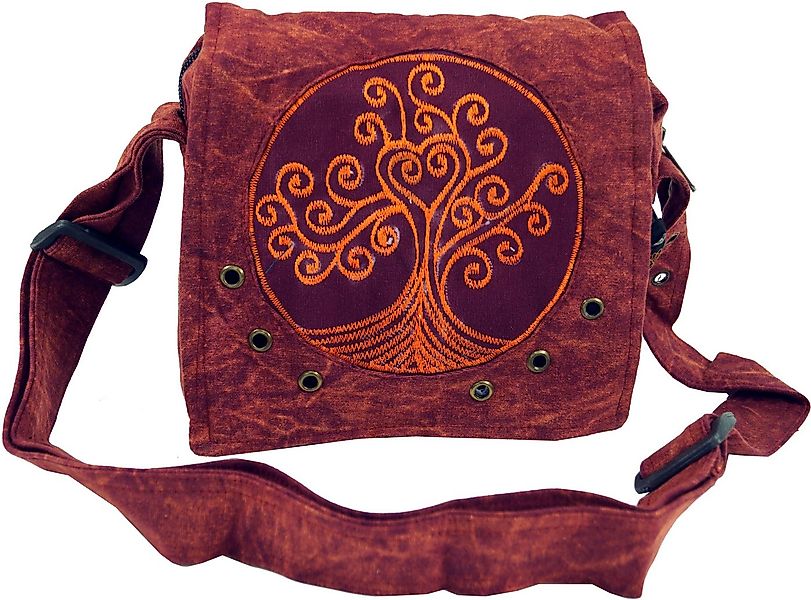 Guru-Shop Schultertasche Ethno Schultertasche, Nepaltasche Stonewash.. günstig online kaufen