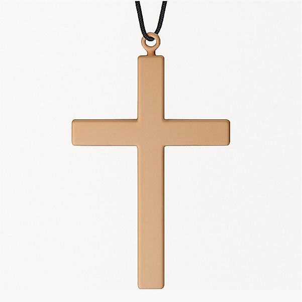 TK Gruppe Kostüm XXL Kreuz Kette Halskette – Accessoires für Fasching & Kar günstig online kaufen