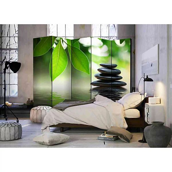 Spa Paravent im Zen Design 225 cm breit günstig online kaufen