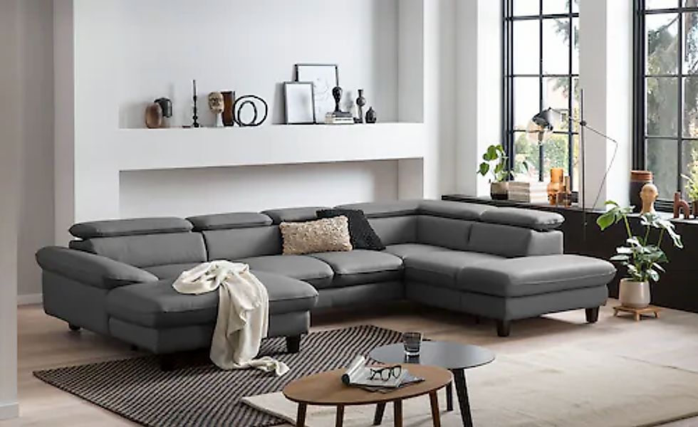 Home affaire "Pilot U-Form" mit Kopfteilverstellung, wahlweise mit Bettfunk günstig online kaufen