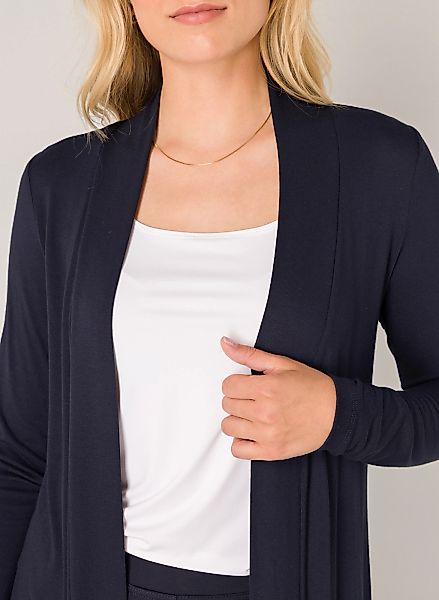 Base Level Longstrickjacke "Yayla Long" ohne Verschluss günstig online kaufen