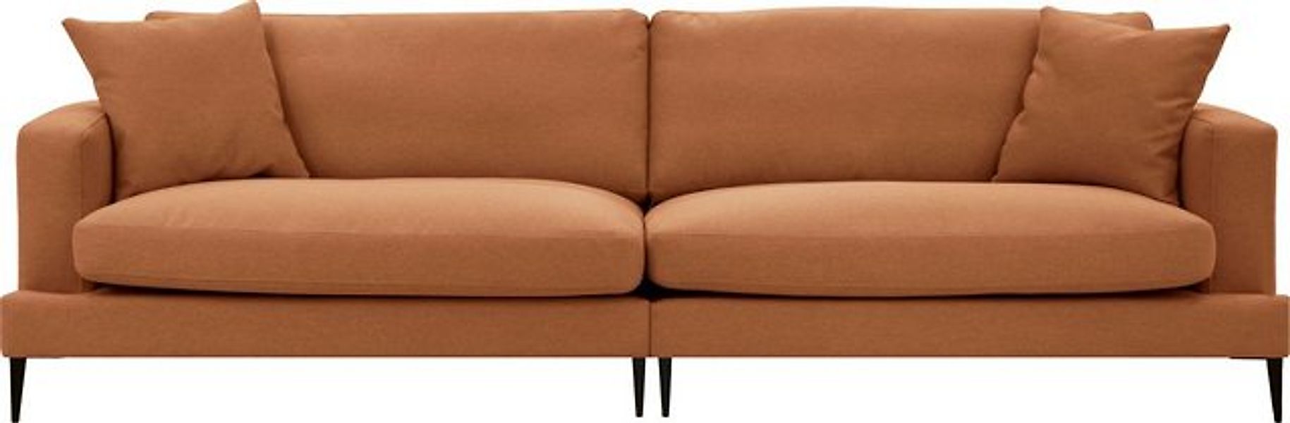 Leonique Big-Sofa "Cozy elegantes Designsofa, Maße B/T/H: 252/97/80 cm", mi günstig online kaufen