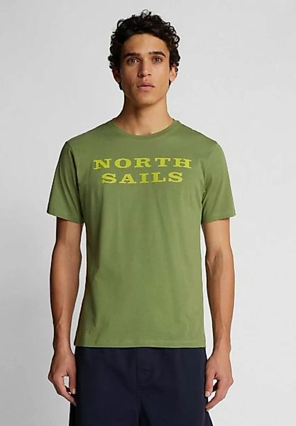 North Sails T-Shirt T-Shirt mit Schriftzug günstig online kaufen