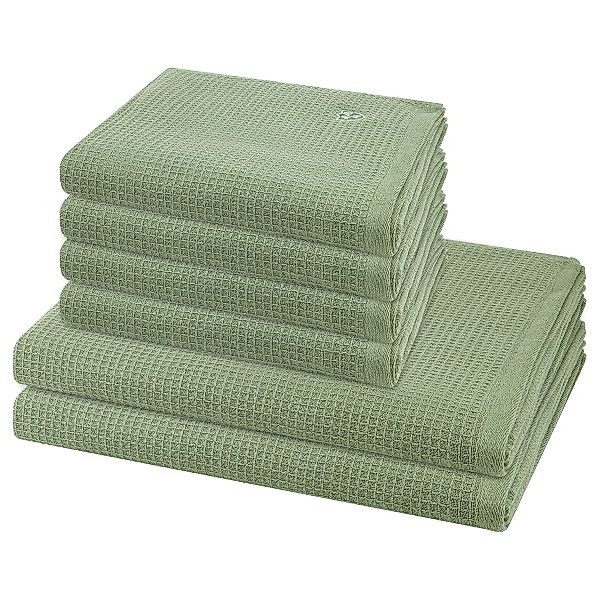 ROSS Handtuch Set Pique, Pique (Spar-Set, günstig online kaufen