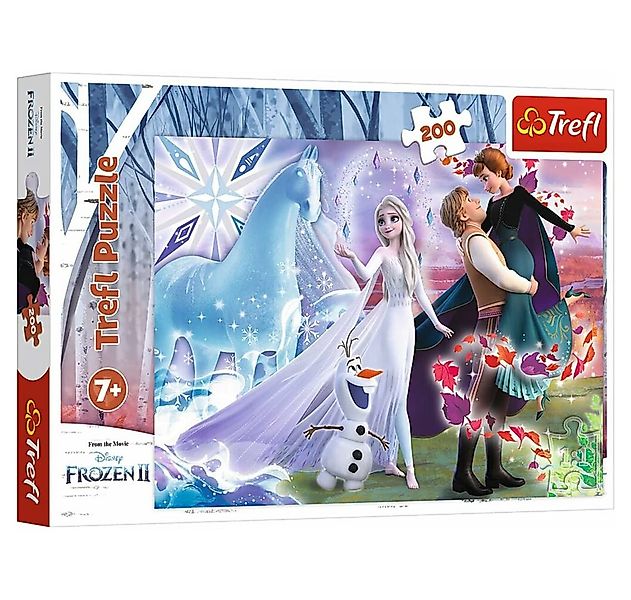 Trefl Puzzle Puzzle Ice Kingdom: die Welt der Schwestern 200 Teile, Puzzlet günstig online kaufen
