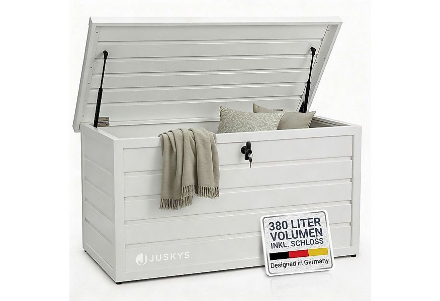 Juskys Gartenbox Limani, einfacher Aufbau, zeitlose Optik, Hubautomatik-Dec günstig online kaufen