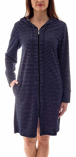 AQUARTI Damenbademantel "Bademantel Aquarti Damen Bademantel Reißverschluss günstig online kaufen