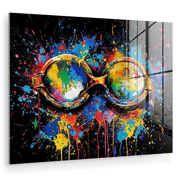 MuchoWow Acrylglasbild Graffiti - Sport - günstig online kaufen