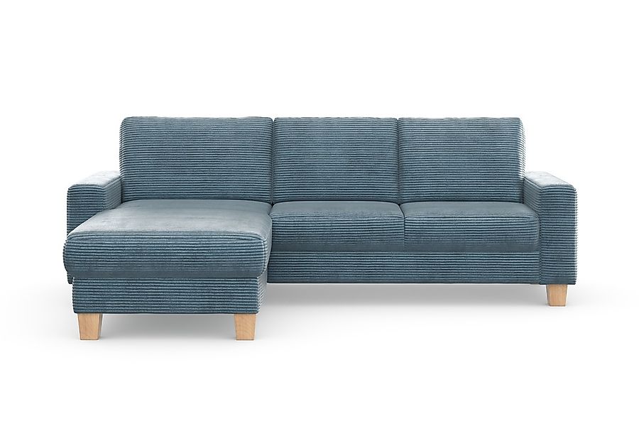 Home affaire Ecksofa »Summer L-Form« mit Recamiere, mit oder ohne Bettfunkt günstig online kaufen