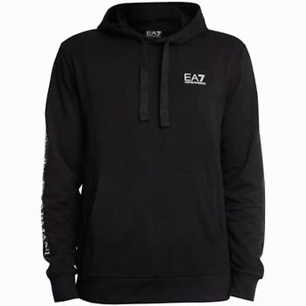 Emporio Armani EA7  Sweatshirt Brust-Logo Pullover Hoodie günstig online kaufen