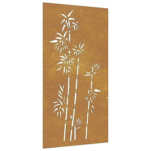 vidaXL Wandbild Garten-Wanddeko 105x55 cm Cortenstahl günstig online kaufen