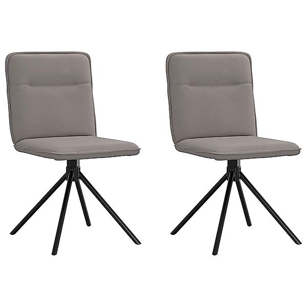 vidaXL Esszimmerstuhl Esszimmerstühle 2 Stk. Taupe günstig online kaufen
