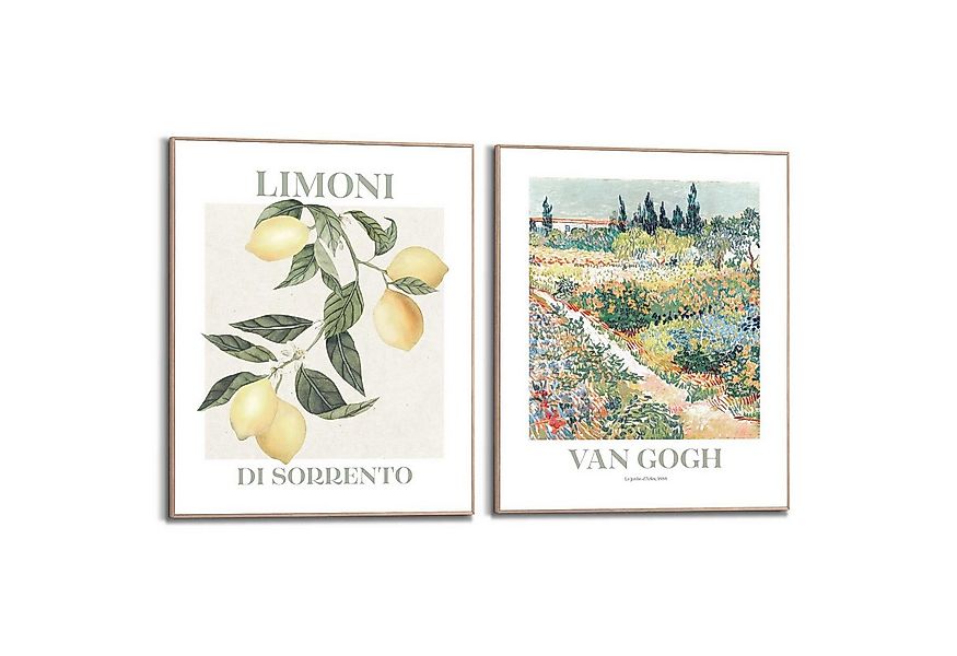 Reinders! Poster Van Gogh Flora, Wohnzimmer - Zitrone - Sorrento - Grün - M günstig online kaufen