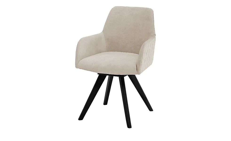 Dine + Mine Esszimmerstuhl  Bristol 2 ¦ creme ¦ Maße (cm): B: 61 H: 88 T: 6 günstig online kaufen