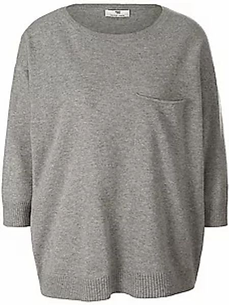 Pullover 3/4-Arm Peter Hahn grau günstig online kaufen