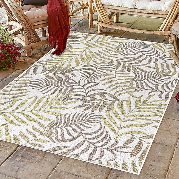 Ayyildiz Teppiche Outdoorteppich »SUNNY 4412«, rechteckig, 5 mm Höhe, Läufe günstig online kaufen