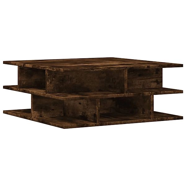 vidaXL Couchtisch Räuchereiche 70x70x29 cm Holzwerkstoff 840748 günstig online kaufen