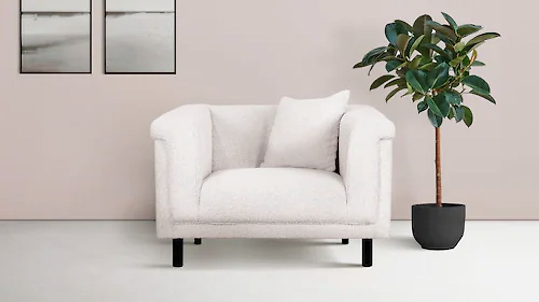 INOSIGN Sessel »AGNIA B/T/H: 100/85/71 cm«, incl. Zierkissen, auch in Cord günstig online kaufen