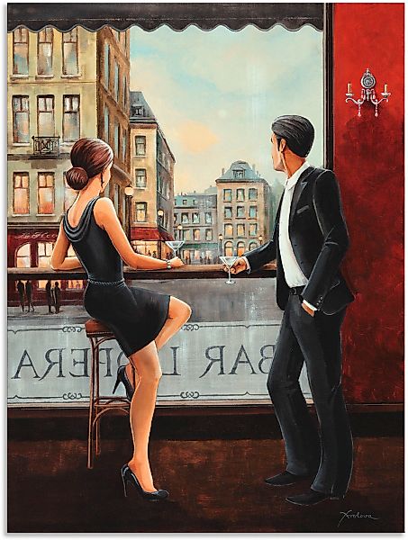 Artland Wandbild "Bar" Bar & Lounges 1 Stk. tlg. als Alubild, Outdoorbild, günstig online kaufen