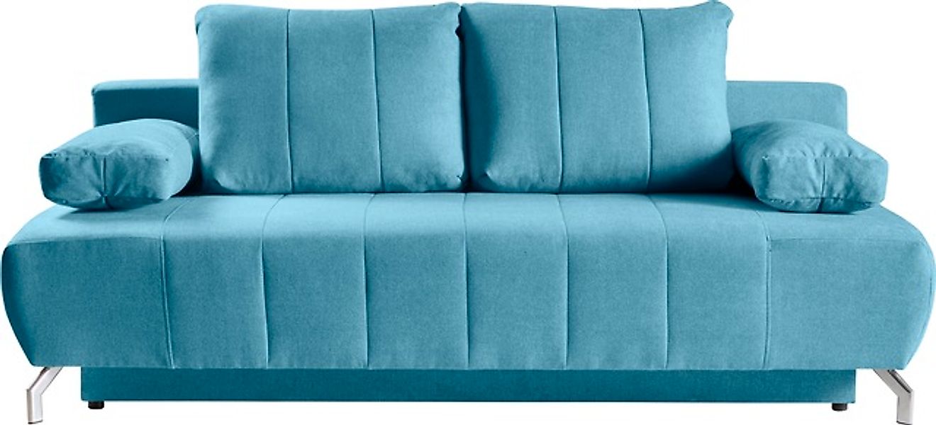 WERK2 Schlafsofa »Troya Bettsofa mit Bettkasten und Federkern, Breite 210cm günstig online kaufen