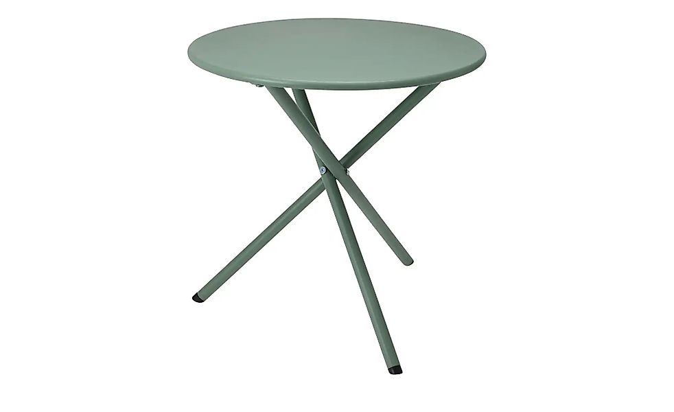 Beistelltisch  Arnheim ¦ grün ¦ Maße (cm): H: 50  Ø: 48 Garten > Gartenmöbe günstig online kaufen