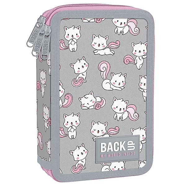 DERFORM Federtasche Katze 3 Fach gefüllt günstig online kaufen