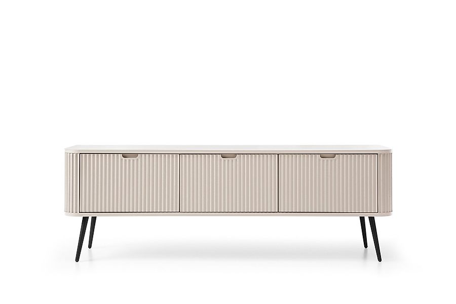 yourhouse24 Lowboard Zova RTV-168 TV-Schrank geriffelt, günstig online kaufen