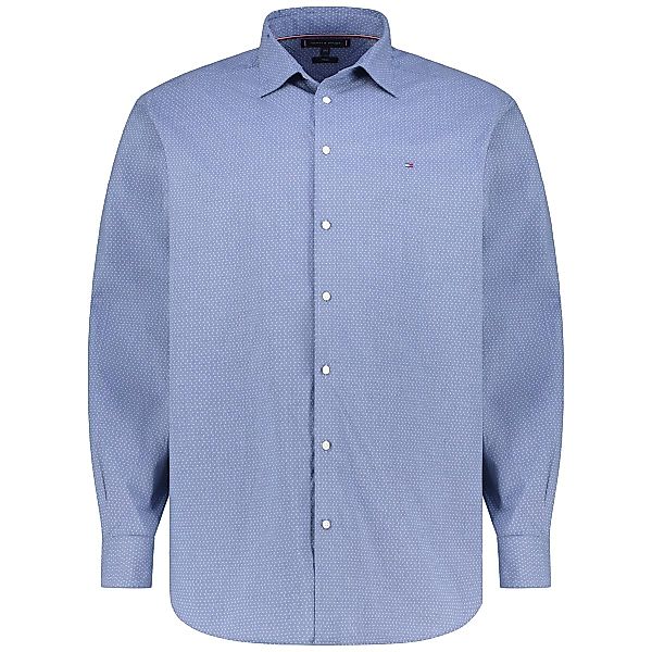 Tommy Hilfiger Freizeithemd mit Stretch Farbe dunkelblau Größe: 3XL günstig online kaufen