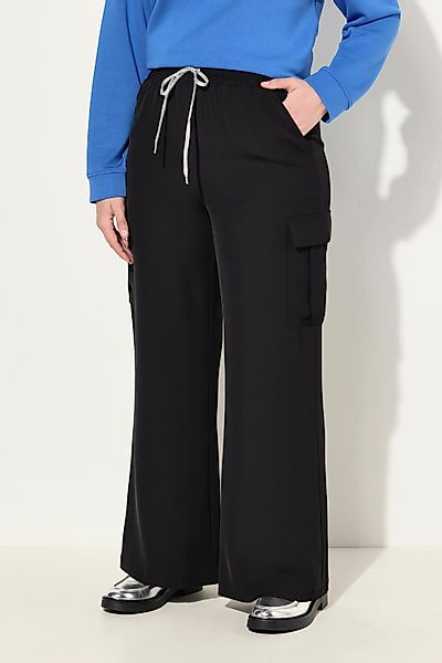 Ulla Popken Schlupfhose Cargohose gerades Bein günstig online kaufen
