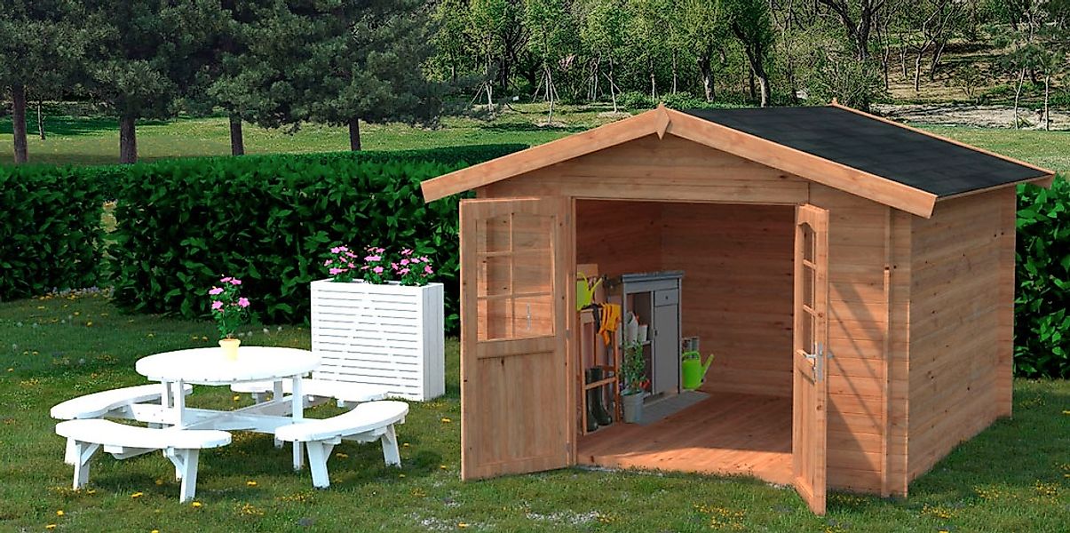 Palmako Gartenhaus "Lotta", 7,3 qm günstig online kaufen