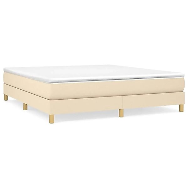 Vidaxl Boxspringbett Dunkelgrau 160x200 Cm Stoff günstig online kaufen