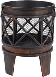 tepro Feuerstelle Gracewood 42 x 53 x 42 cm (B x H x T) Schwarz/Bronze günstig online kaufen